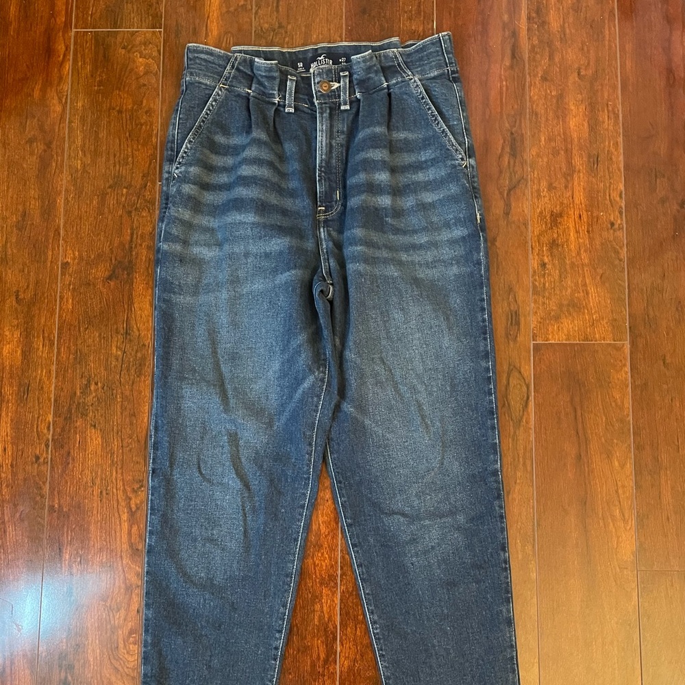 Paperbag mom jeans